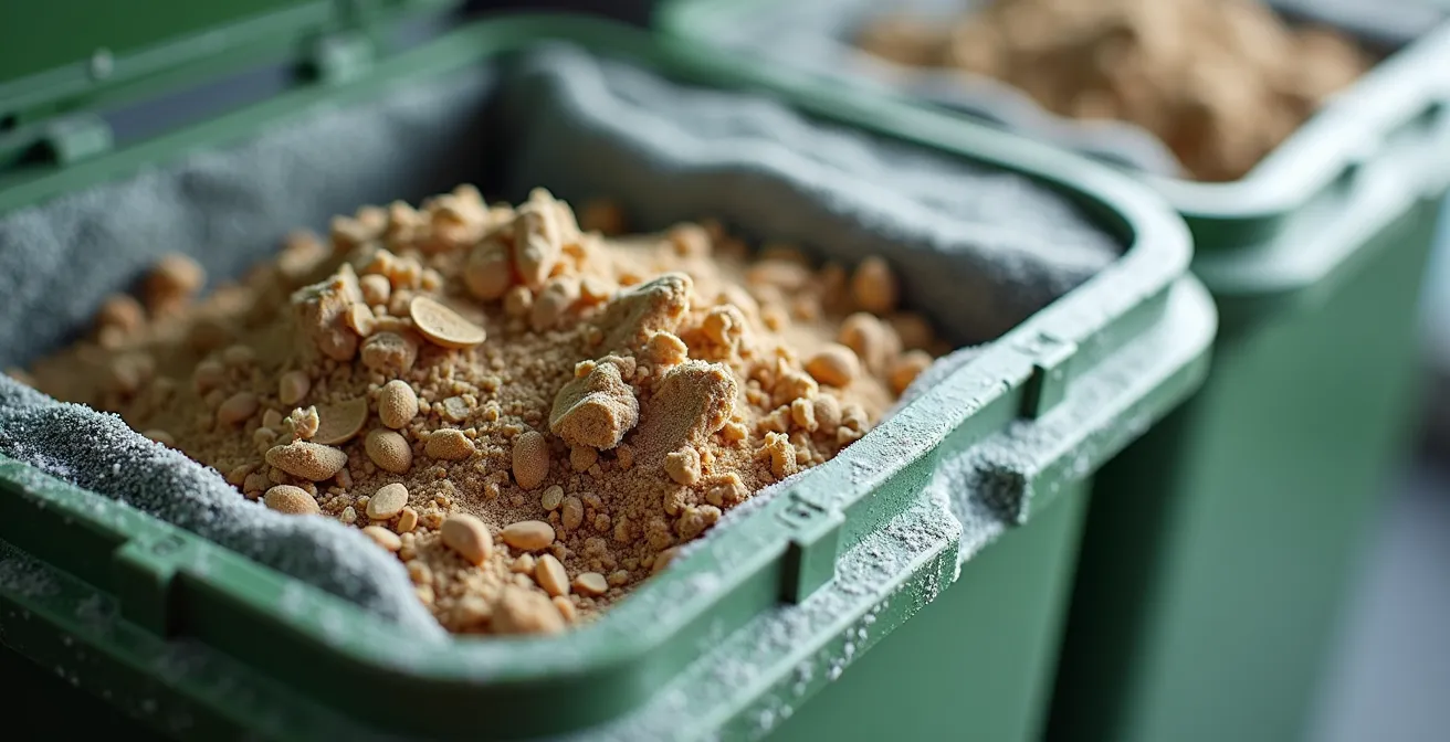 Système de compostage adapté aux conditions hivernales canadiennes dans un environnement de bureau