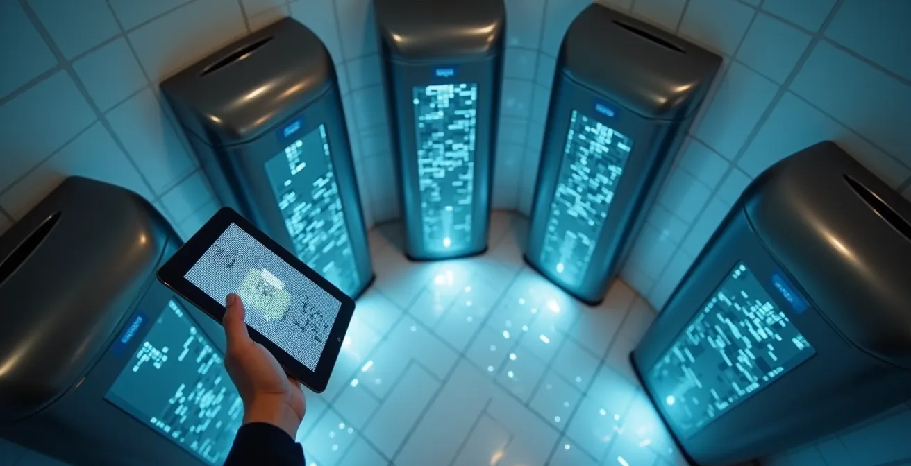 Interface de gestion prédictive des distributeurs connectés dans un immeuble moderne